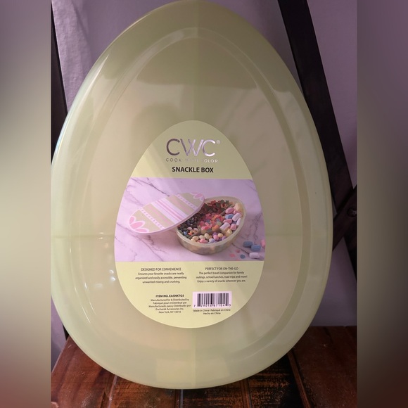Cook With Color CWC Easter Bunny And Easter Egg Snackle Box Set NEW - Picture 4 of 9